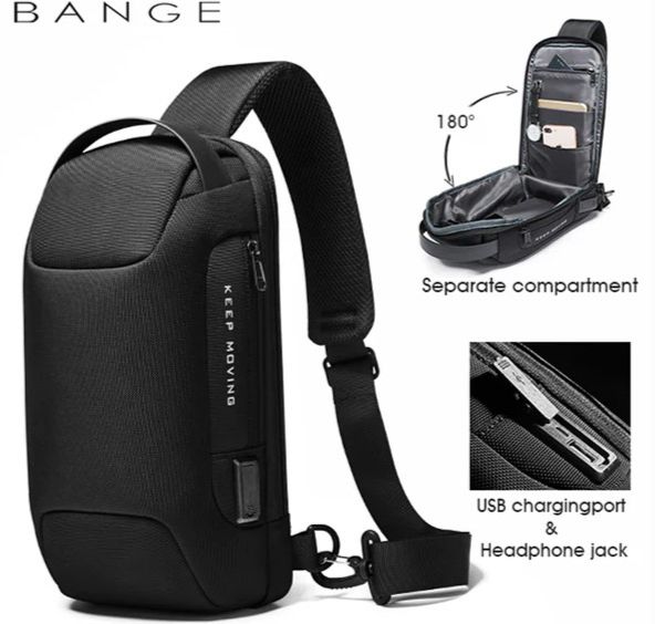حقيبة متعددة الوظائف ضد السرقة مع شحن USB