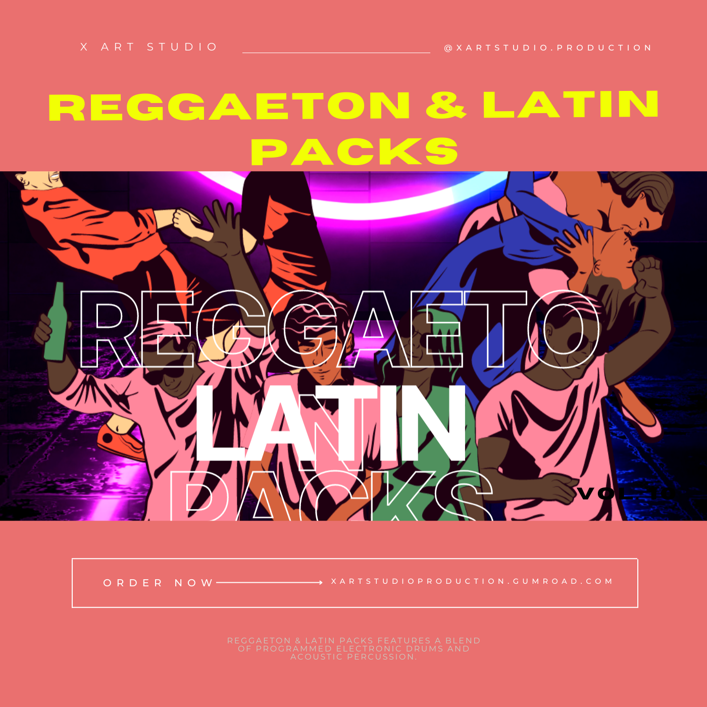 ايقاعات ريجاتون حديثة – Reggaeton & Latin Packs