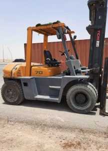 رافعه شوكية للايجار. Forklift for rent in Riyadh