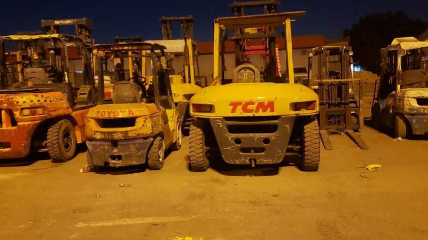 رافعه شوكية للايجار. Forklift for rent in Riyadh