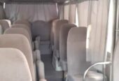 For rent busses coaster 30 seats with driver