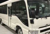 For rent busses coaster 30 seats with driver