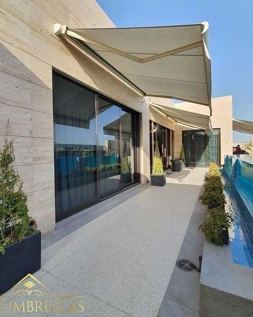 توريد وتركيب مظلاتمتحركة – مظلات وسواتر الحارثي