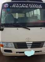 For rent busses coaster 30 seats with driver