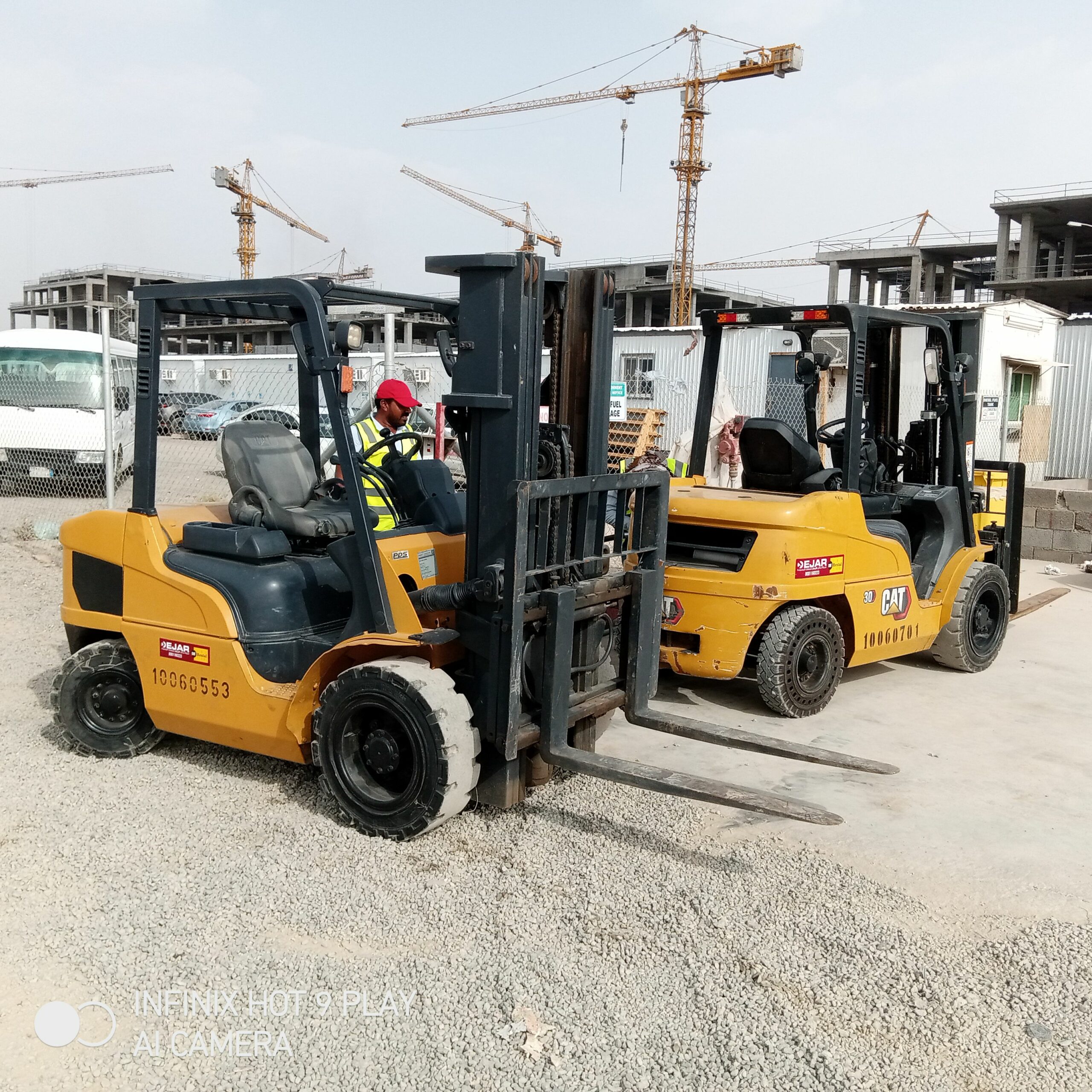 رافعه شوكيه 3 طن للايجار المدينه المنوره