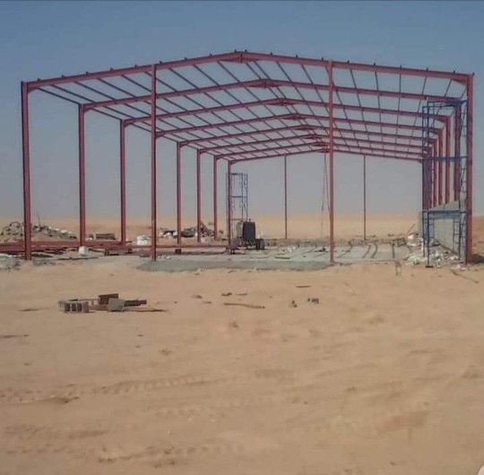 سواتر ومظلات وهناجر