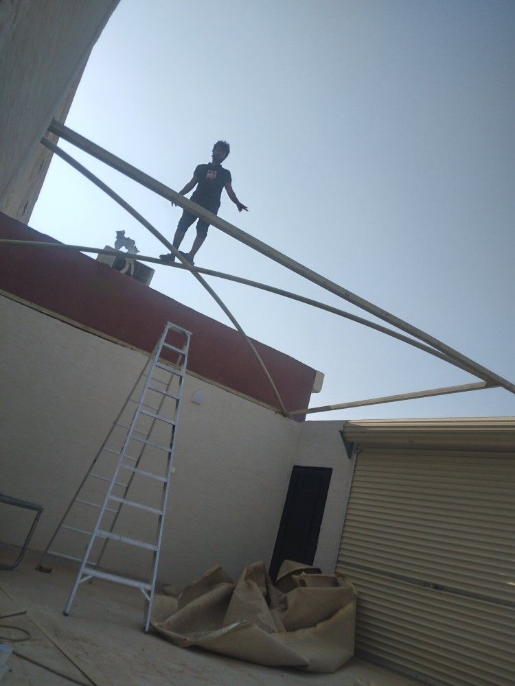 حداد مظلات وسواتر