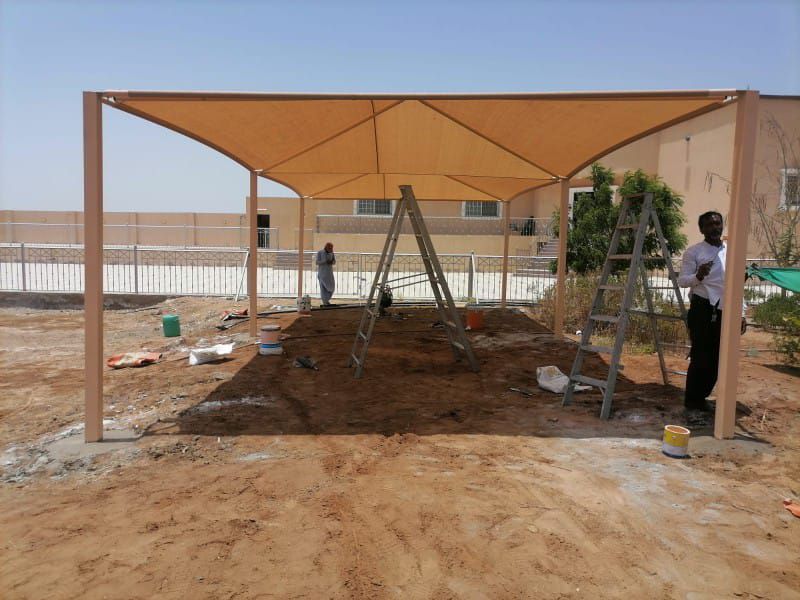 مظلات و سواتر وهناجر