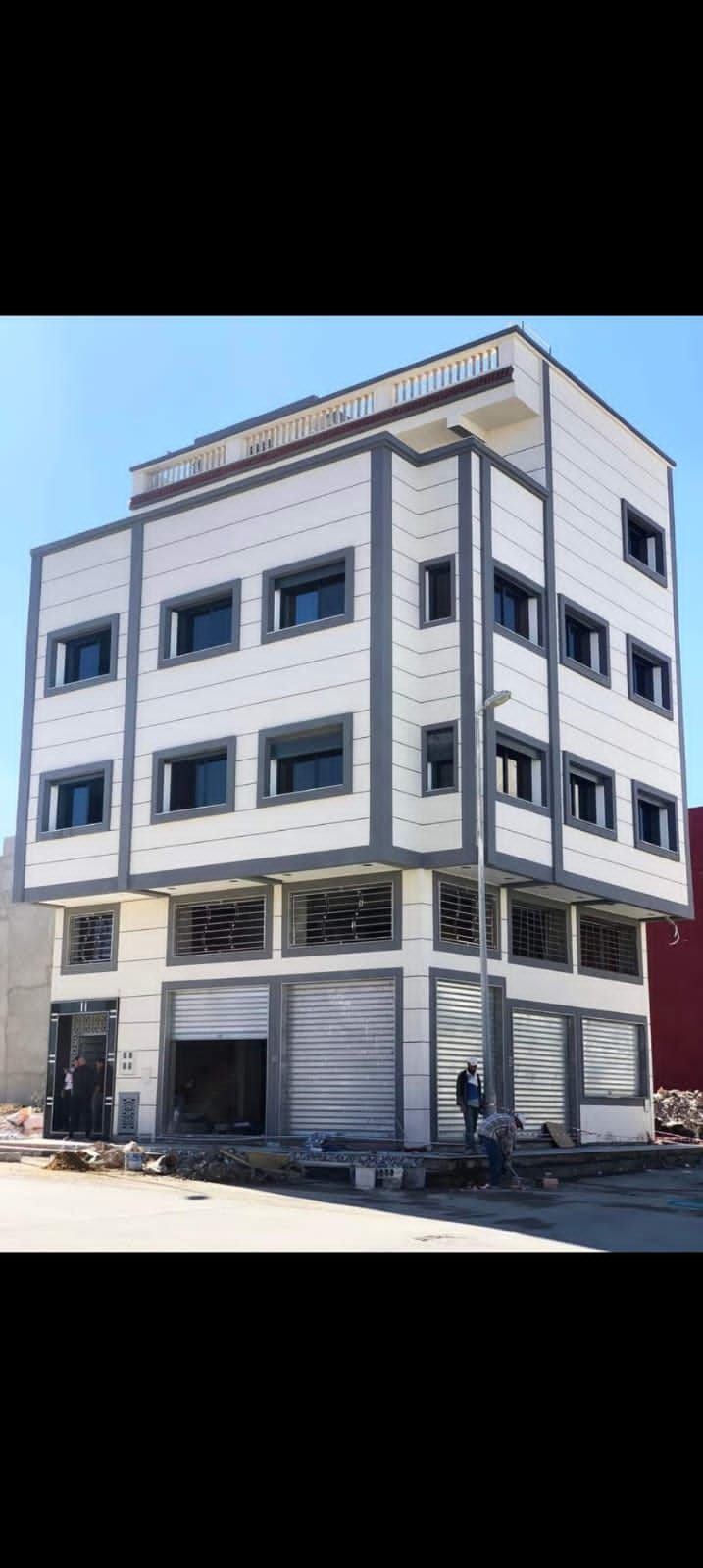 ديكورات خارجية لياسه ملونه وكسر رخام بجميع الاشكال