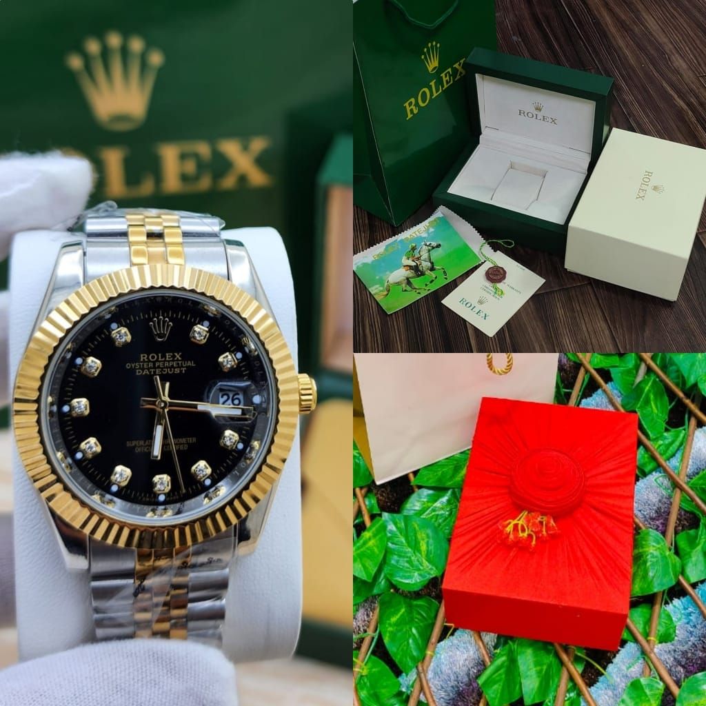 ساعه رجالي رولكس درجه اولى 🎊