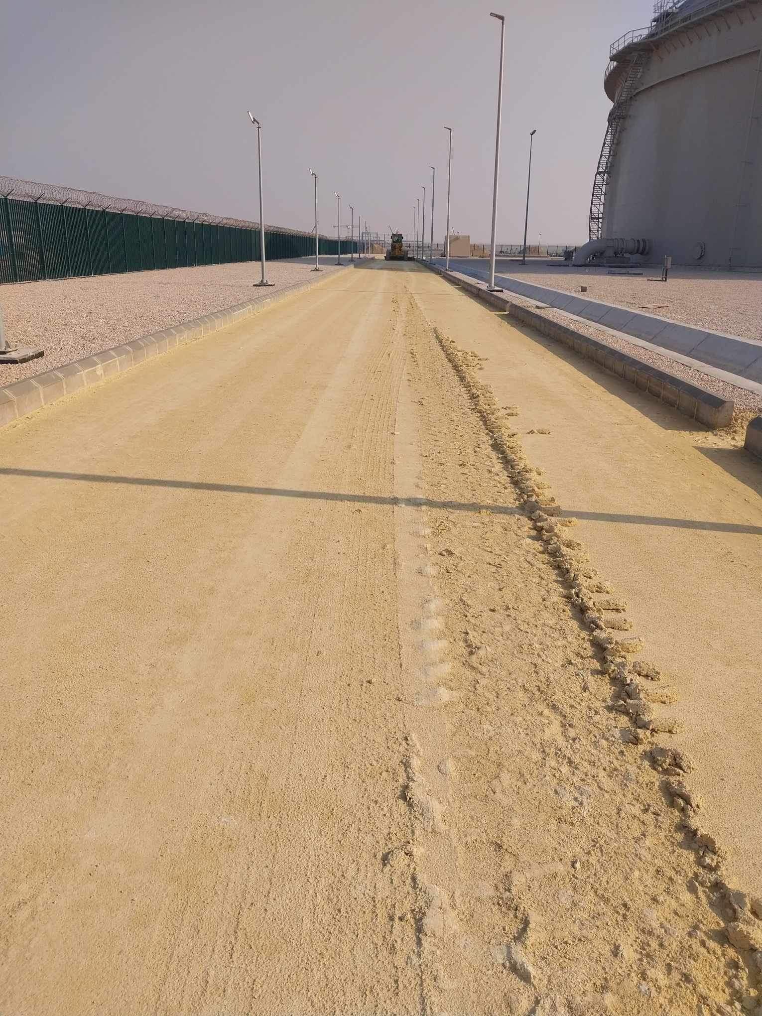 مقاول أسفلت وسفلته