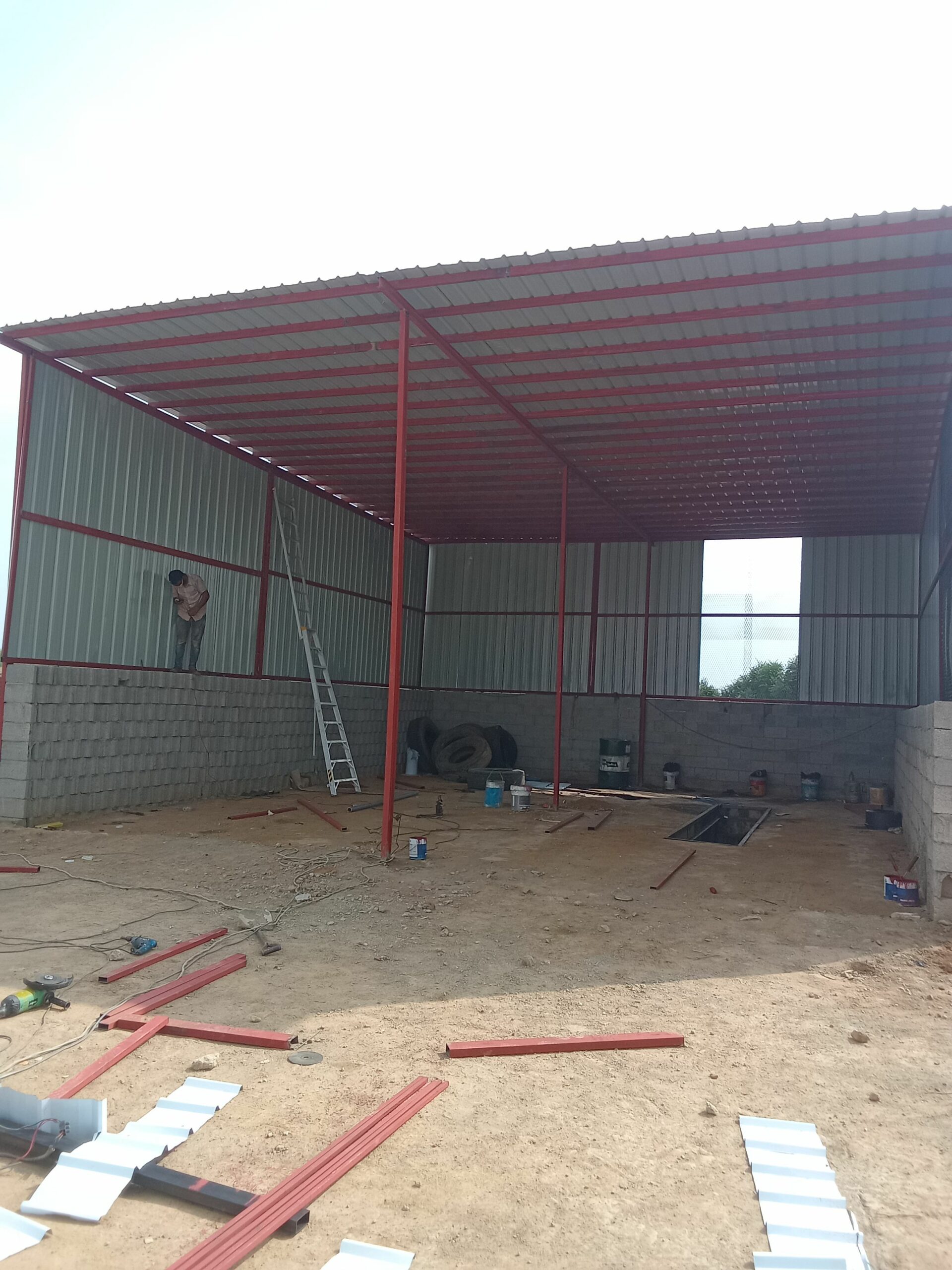 هناجر ظلل واجهات سواتر