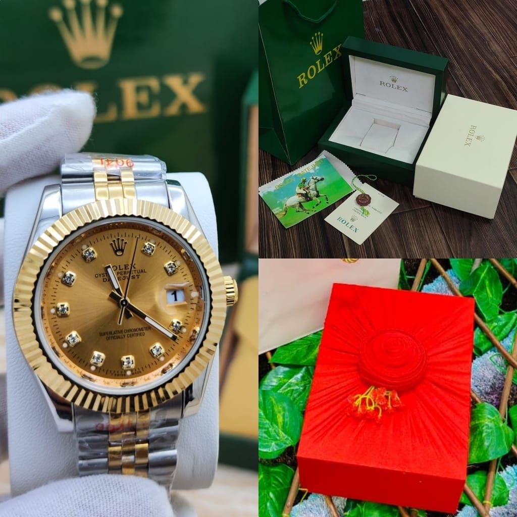 ساعه رجالي رولكس درجه اولى 🎊