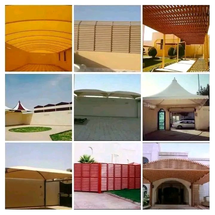 مظلات وسواتر