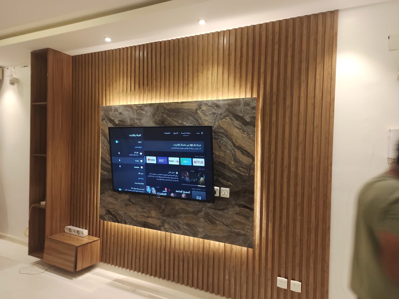 ورق جدران دهانات جبس بورد ديكورات ورق الحائط