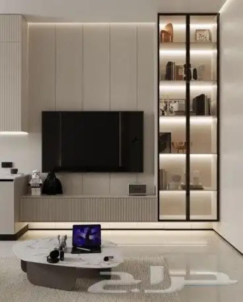 ديكورات منزليه بديل الخشب بديل ارخام مرايات رفوف