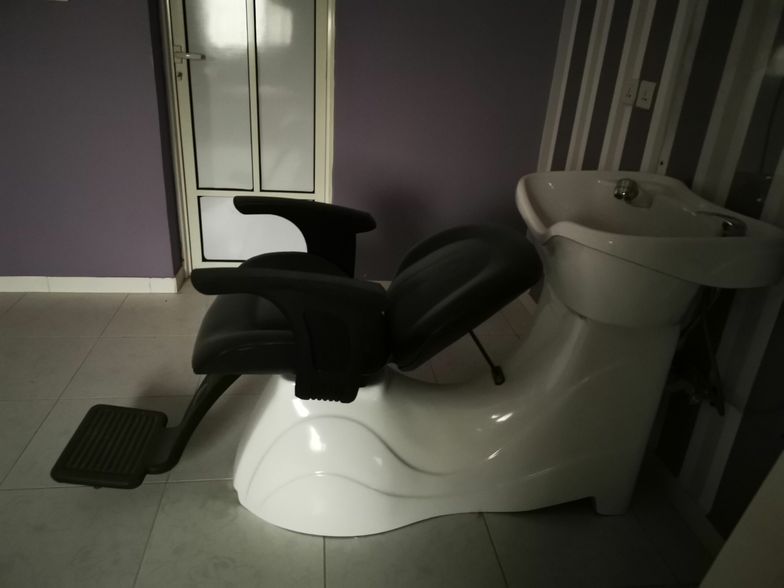 مغسلة شعر جديدة