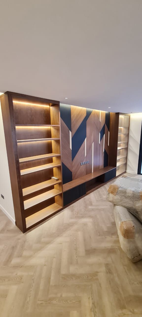 مقاول ترميم مباني وديكورات داخليه ودهانات وبناء مل