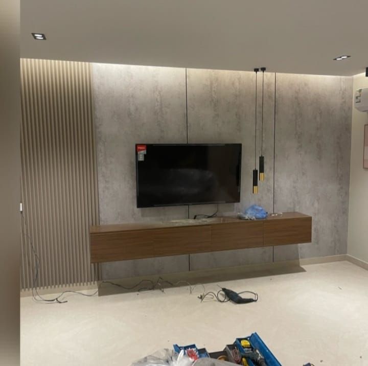 ديكورات بديل رخام تكسيات فيبر جدران الرياض