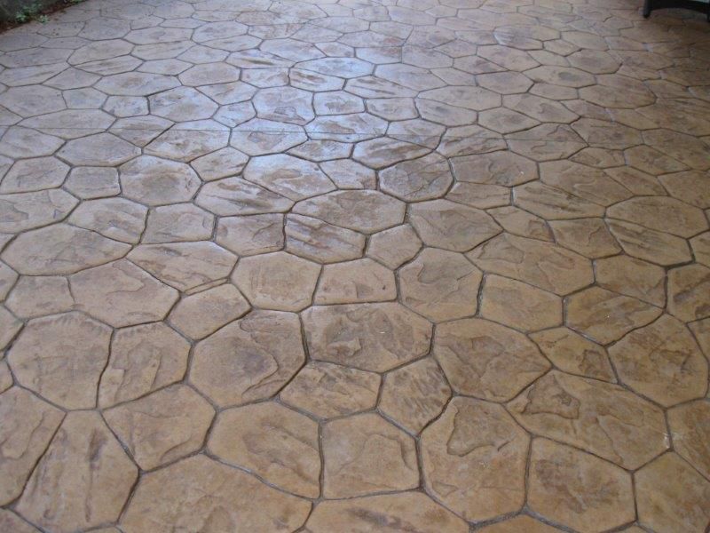 الخرسانة المطبوعة/الخرسانة المختومة