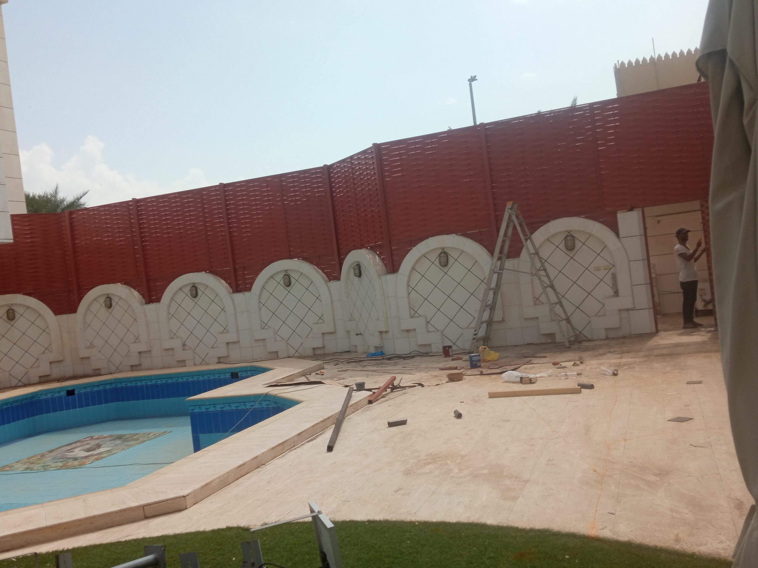 مضلات سواتر برجولات جده بانواعها