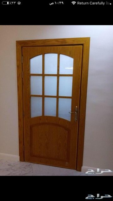 منجره ابواب خشب تفصيل