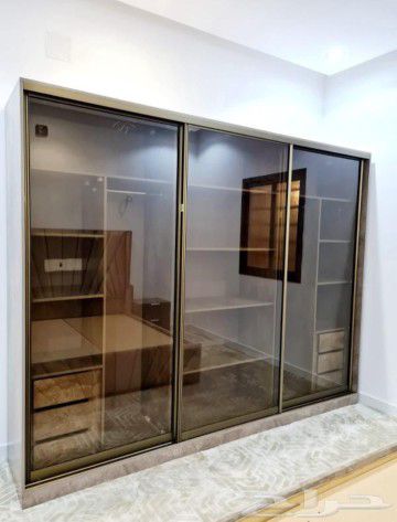 تفصيل خزائن وديكورات خشبي وغرف النوم كامل