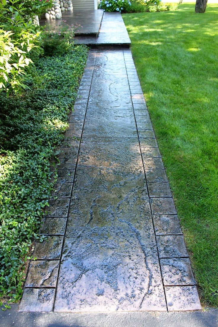 خرسانة المطبوعه الملونه الأرضيات