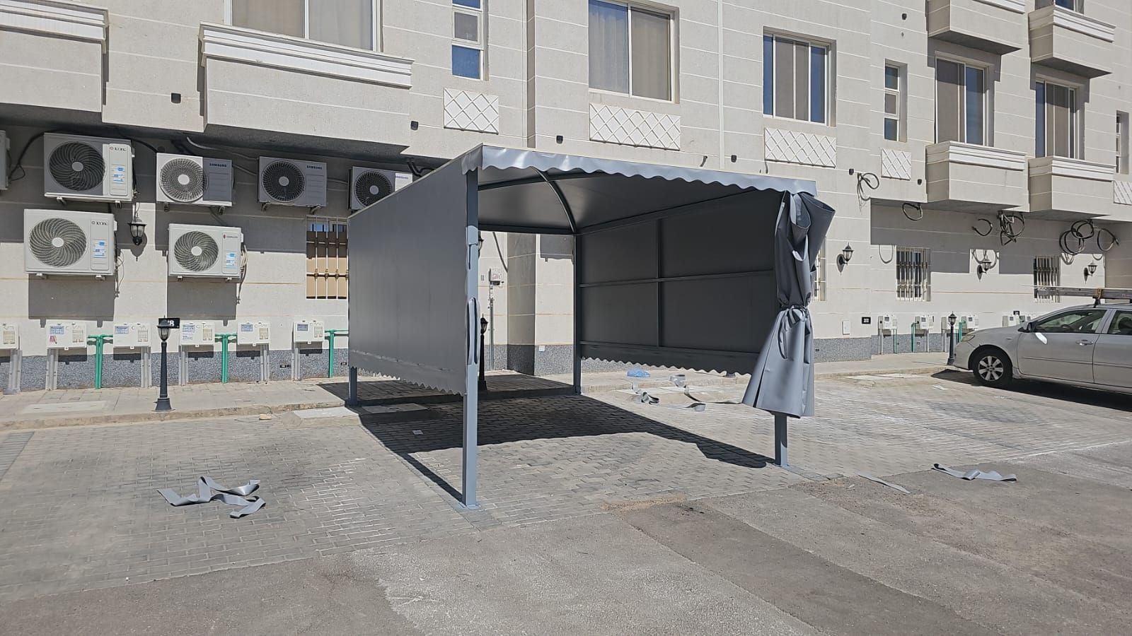 حداد مضلات جلسات سواتر صيانه وفك وتركيب المستودعات