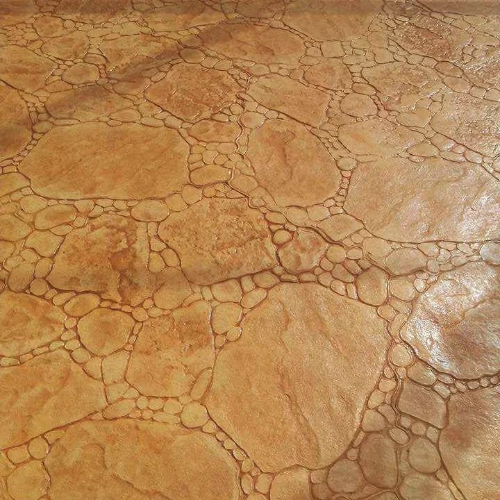 الخرسانة المطبوعة/ المختومة