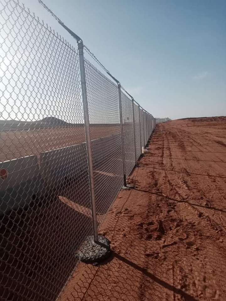 توريد وتركيب شبك مجلفن ولملبس الاخضر بي في سي شبوك