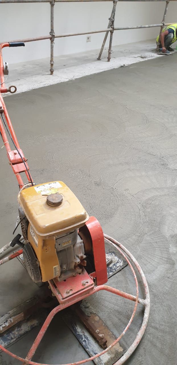 صبة ميزانية-صبة مروحة-سطح ميول عمارة-مستودغات-ليول