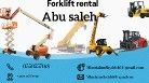 Man lift scissors lift for rent. Forklift rental