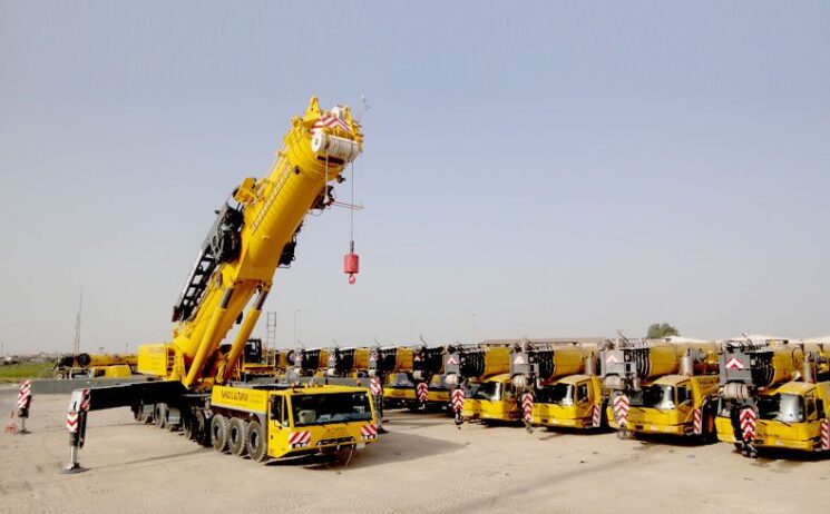 كرينات للايجار cranes for rent