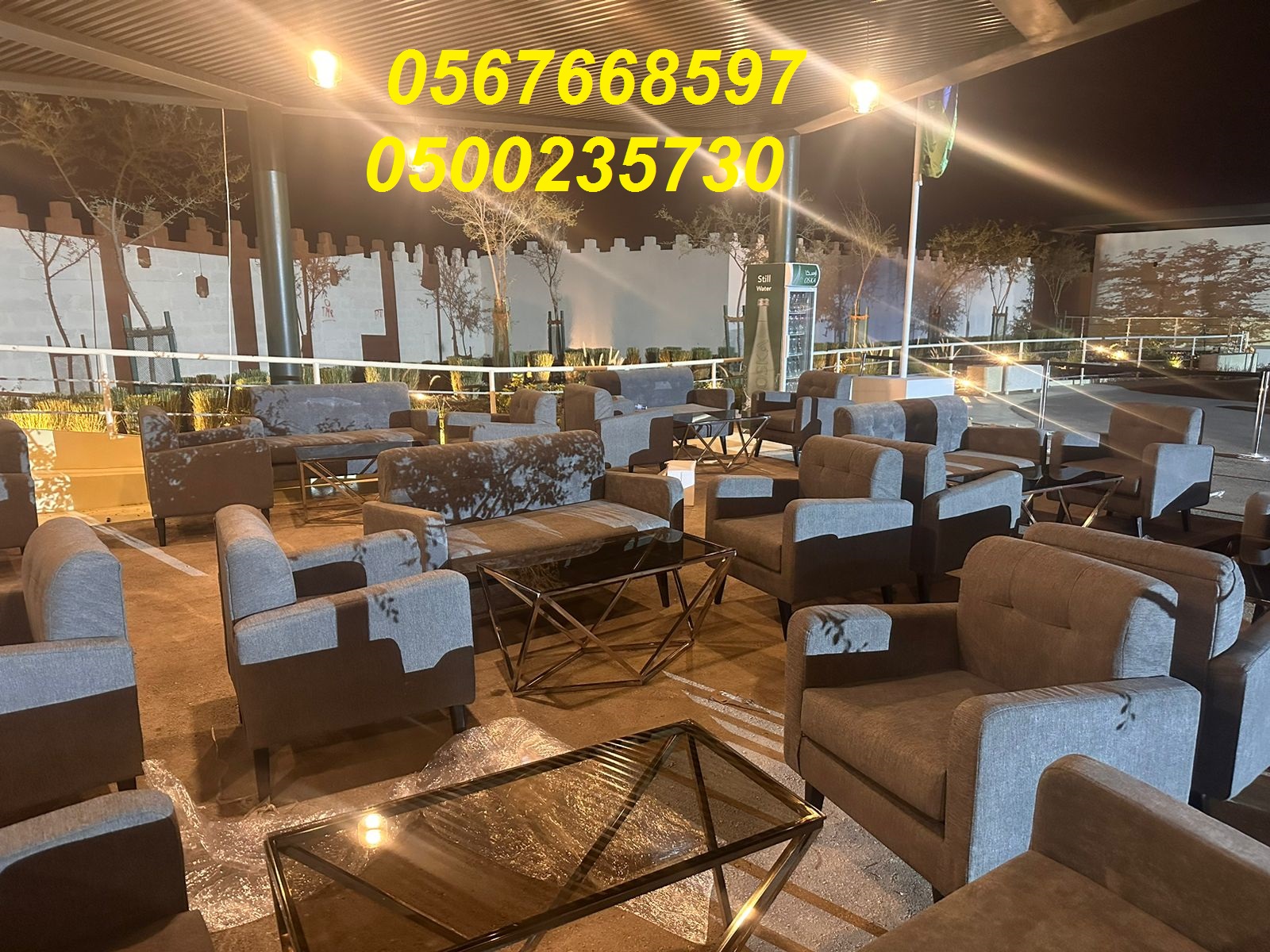 كراسي صوف, كراسي جلد, كراسي عادة, تاجير خيام شفاف