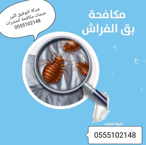 شركة تنظيف بالبخار ورش حشرات بجده