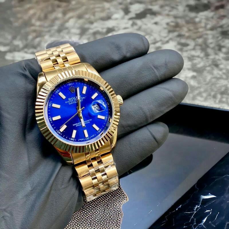 ساعة رولكس رجالي بطارية درجة أولى وتس0558054211