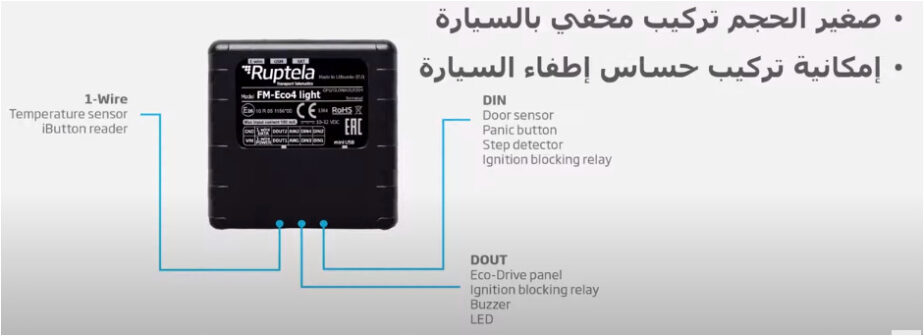 أجهزة تتبع السيارات والداش كام