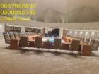 تأجير طاولات طعام وبوفيه , طاولات اجتماعات,كراسي