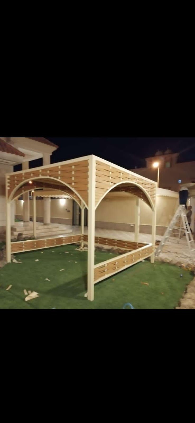 مضلات سواتر وجميع اعمال الحديد