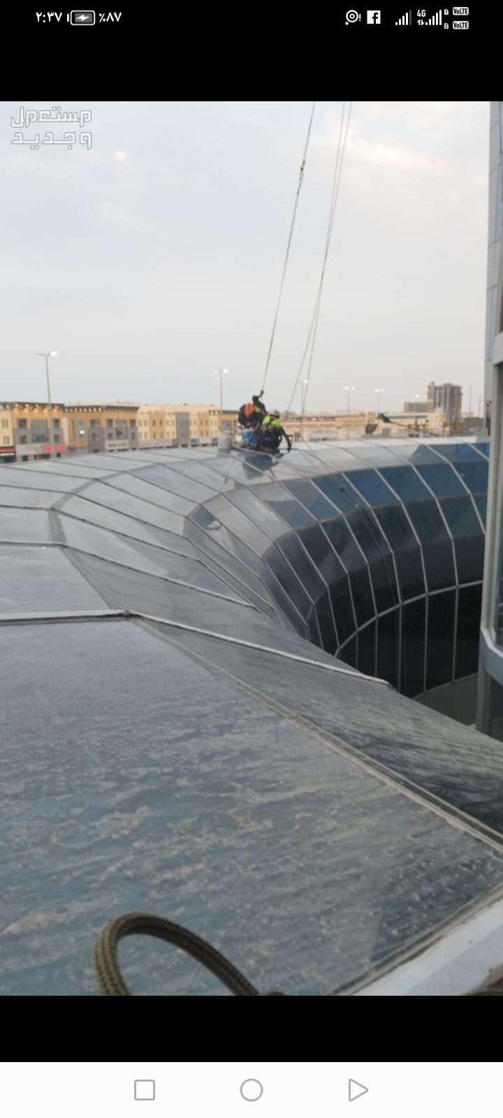 شركة تنظيف واجهات الزجاج الأول في جده