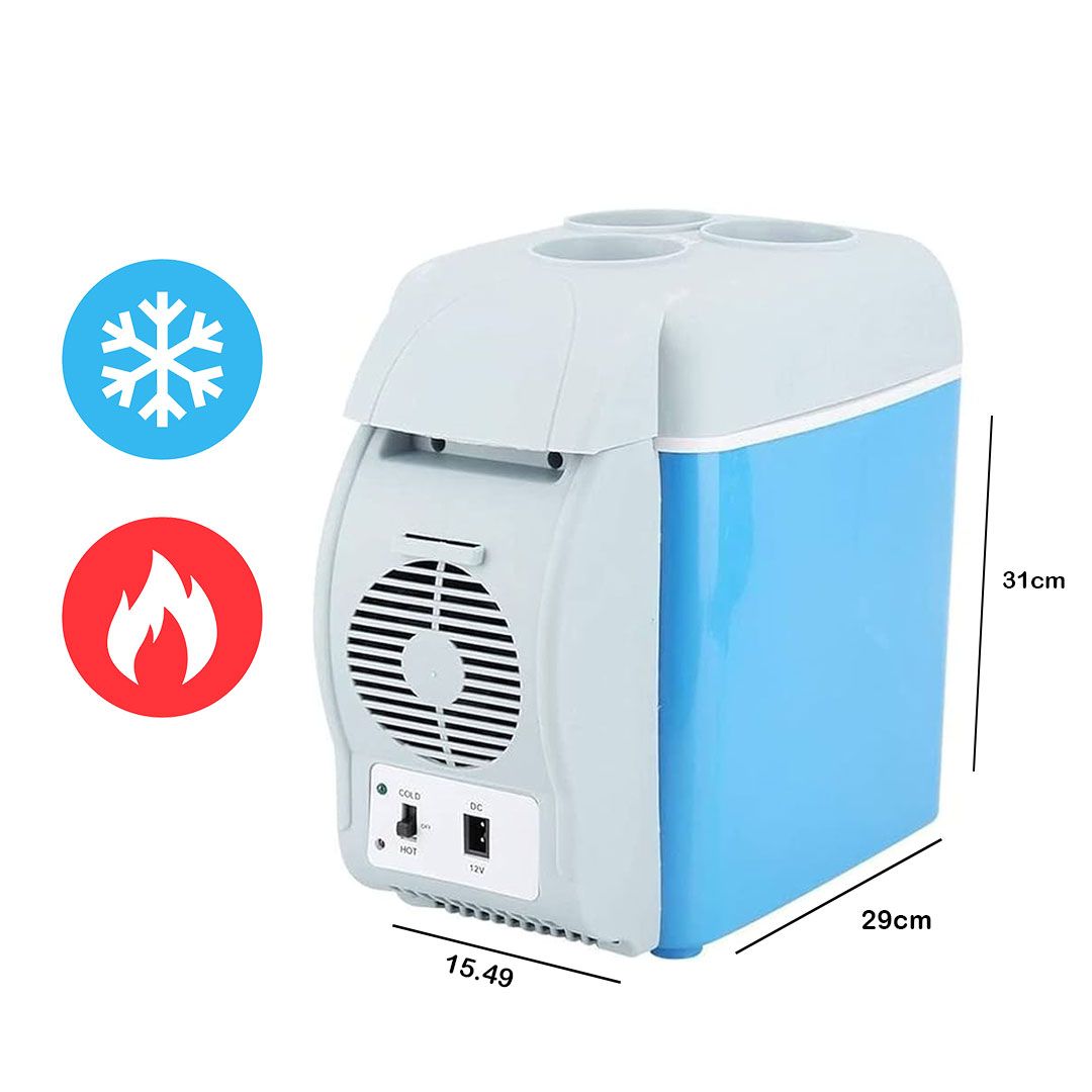 ثلاجة سيارة 7.5 لتر سخن بارد