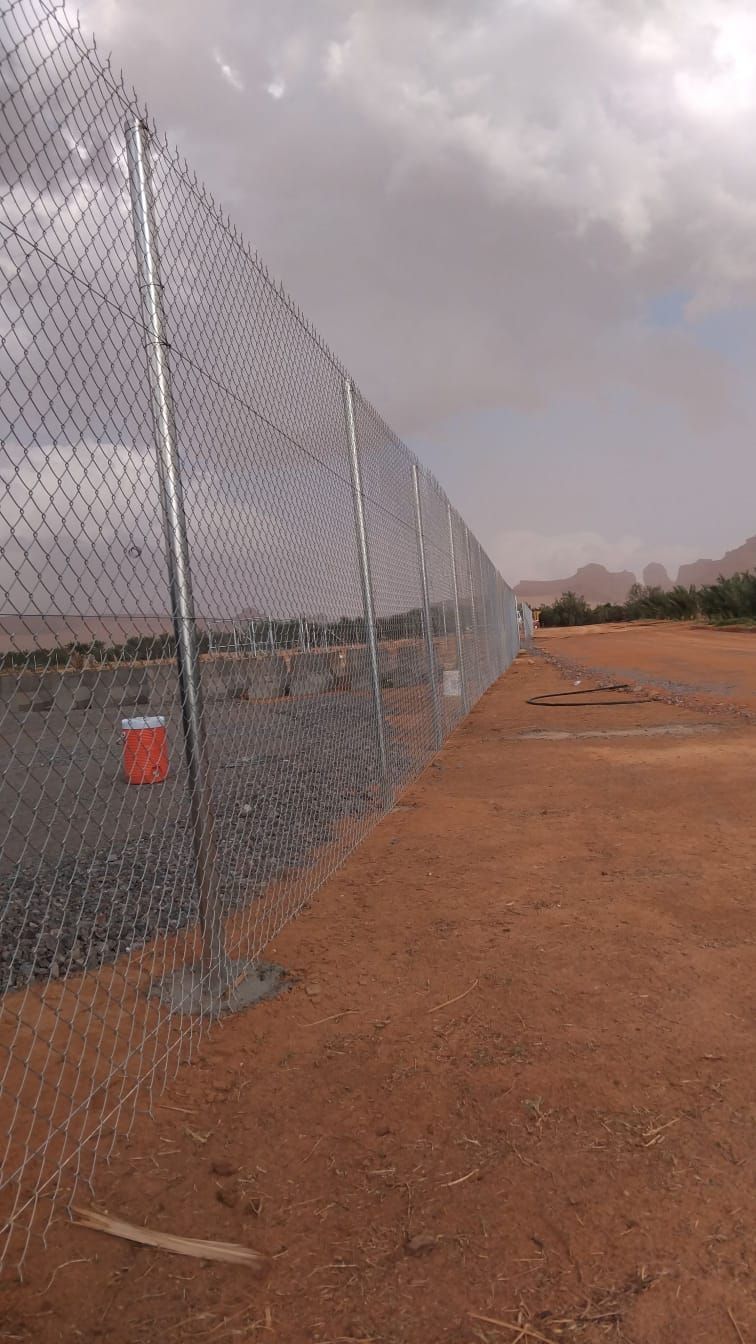 شبوك تسوير الأراضي والمنشآت