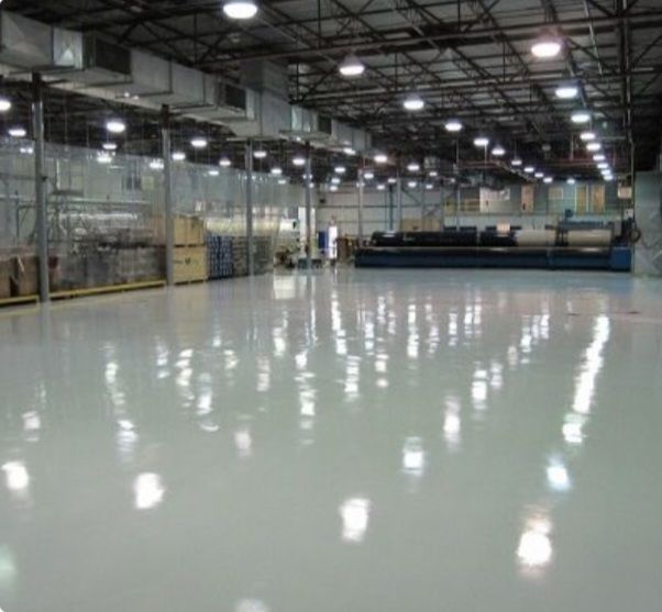 ايبوكسي وكونكريت وتخطيط ارضيات