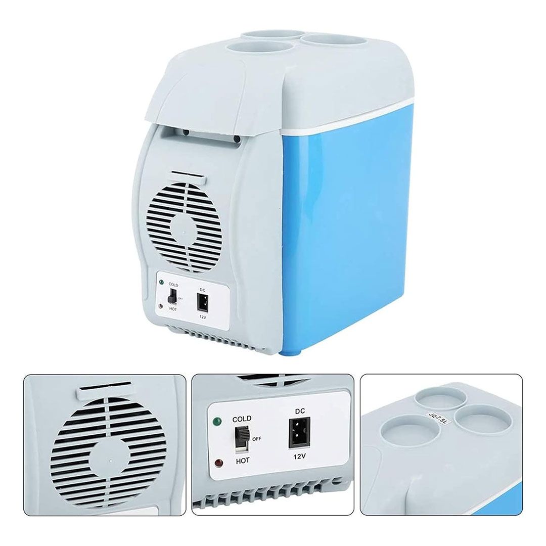 ثلاجة سيارة 7.5 لتر سخن بارد