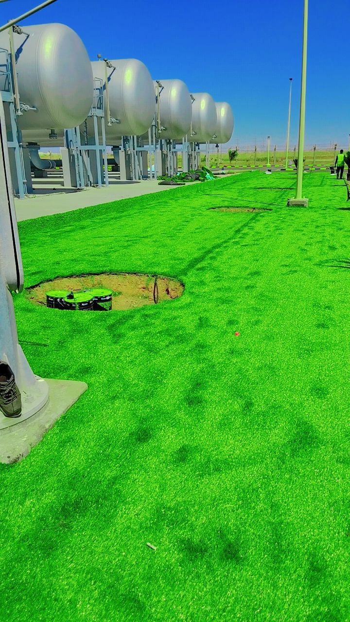 معلم نجيله صناعی ملاعب كرة قدم وملاعب