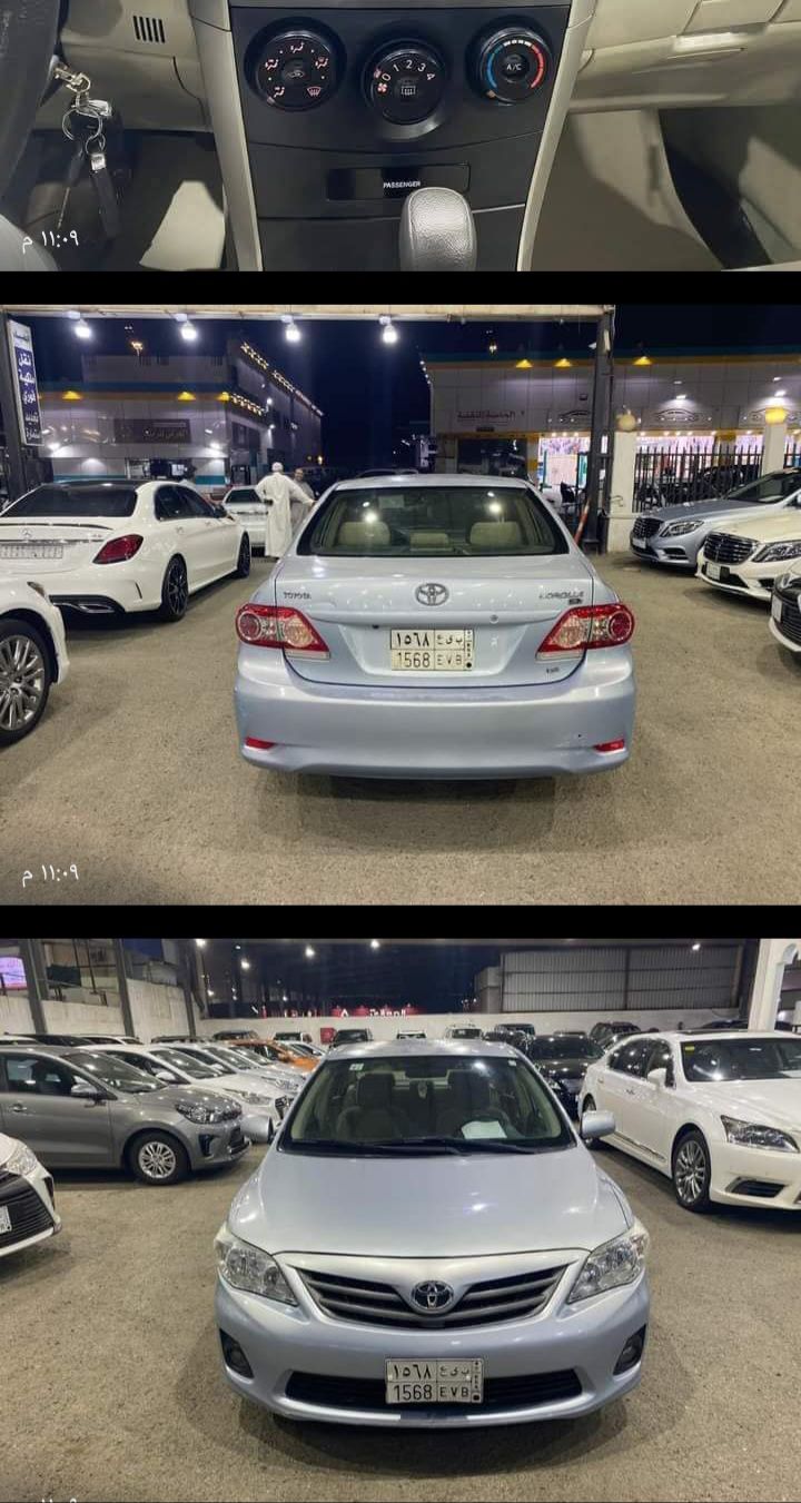 تيوتا كورلا الموديل ٢٠١٣ للبيع