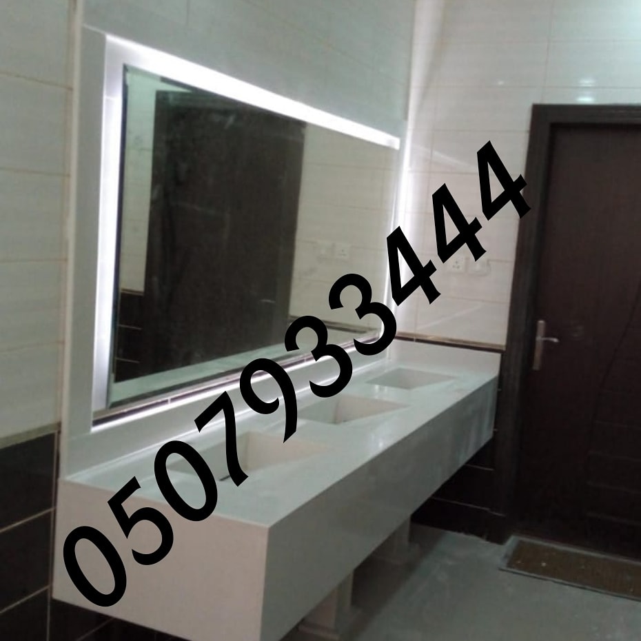 مغاسل رخام , ديكورات مغاسل حمامات جديدة