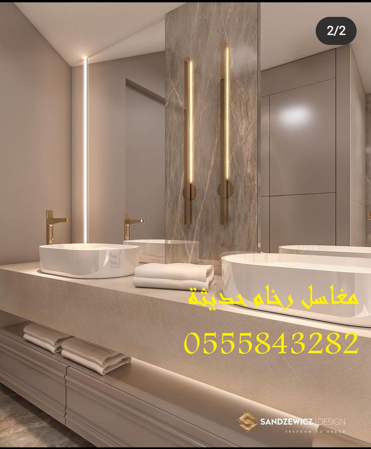 مغاسل رخام , صور مغاسل حمامات حديثة