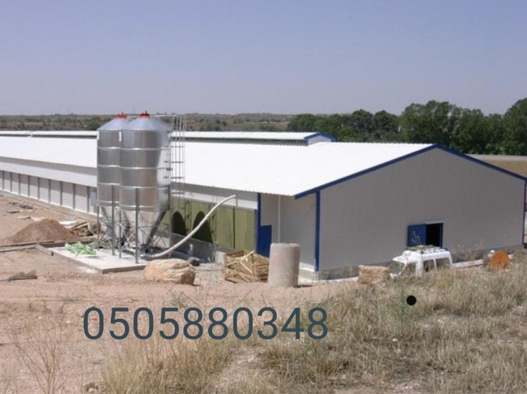 بناء هناجر ومستوعات